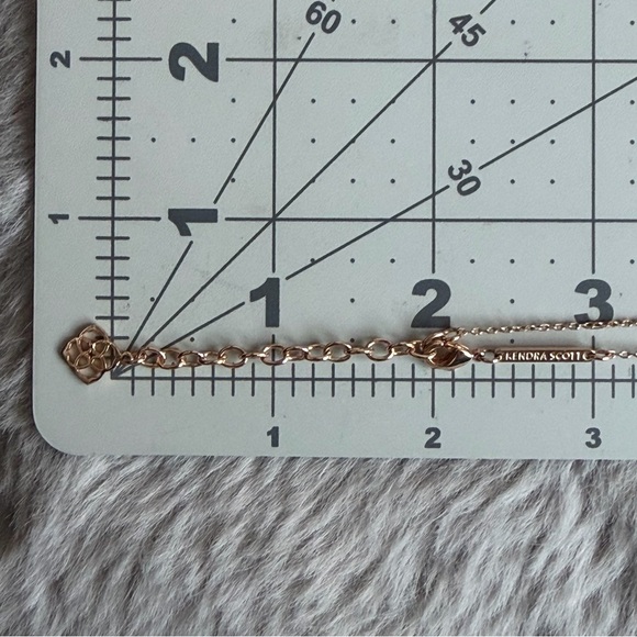 Kendra Scott | Whitley Rose Gold Layered Chain 16” + 2” Extender Necklace - Picture 4 of 17